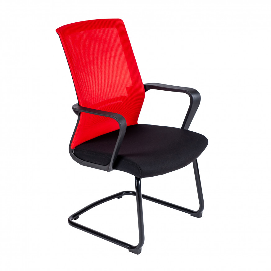 Посетителски стол - Toro червен